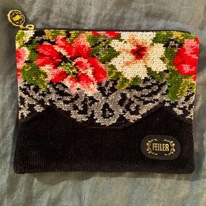 Feiler of Germany Floral Carpet Bag